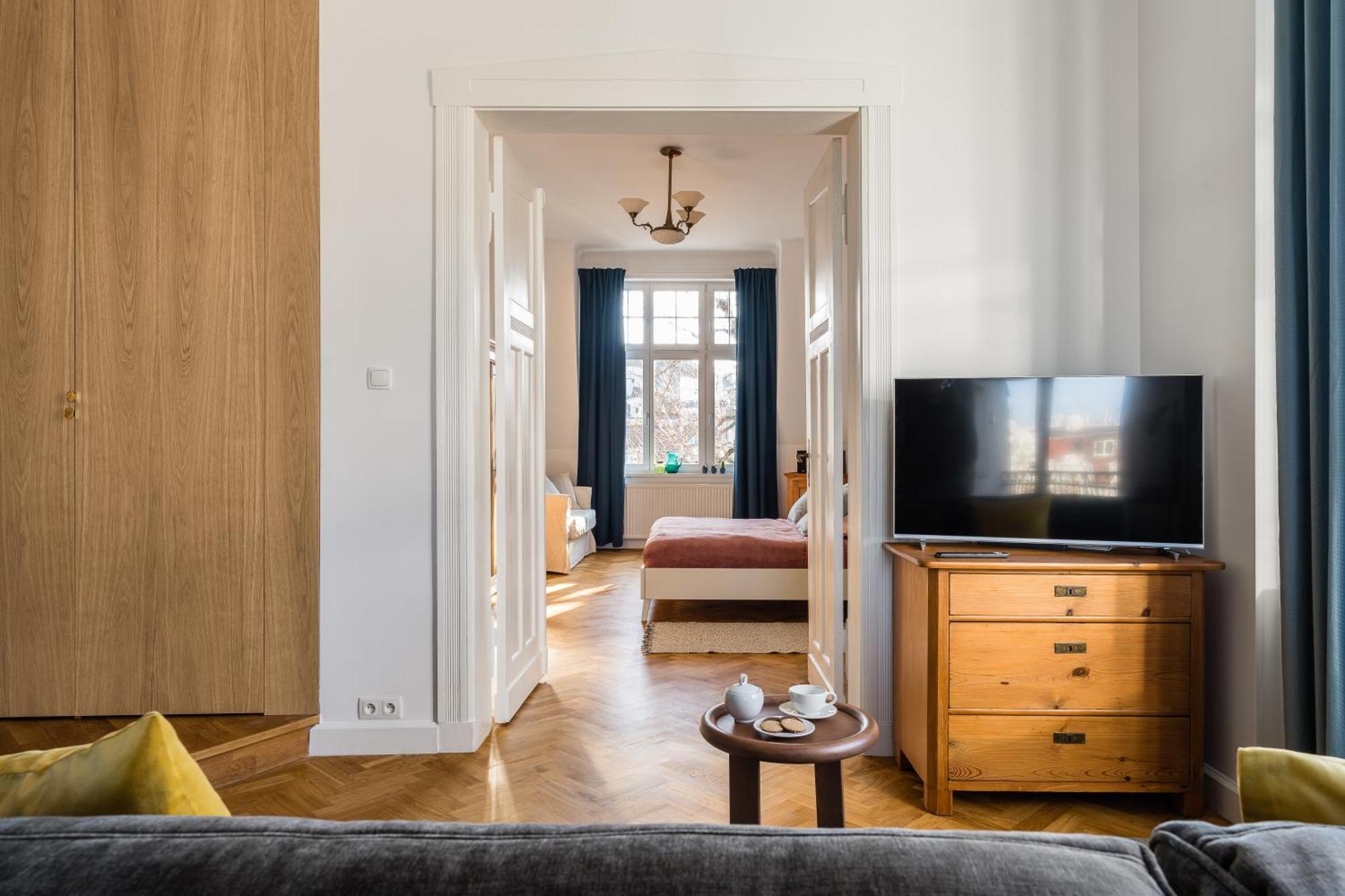 Sanhaus Apartments - Chopina 13 - Apartamenty W Centrum, 5 Minut Od Plazy I Deptaka Sopot Quarto foto
